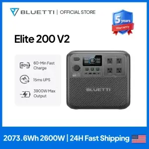 BLUETTI Elite 200 V2 Portable Power Station