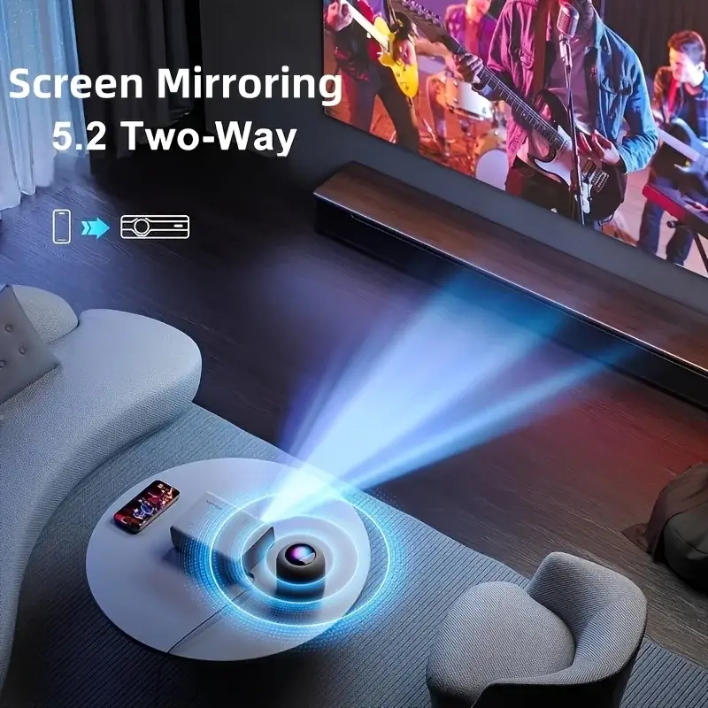 4K Smart Projector with WiFi6 - Image 5