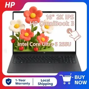 Hp Omnibook 3 16" 2K Ips Touchscreen Laptop