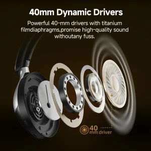 Bluetooth Headphones Active Noise Cancelling - Thumbnail Image 4