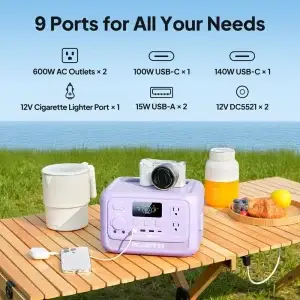 BLUETTI Elite 30 V2 Portable Power Station - Thumbnail Image 5