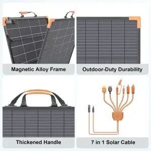 400W Bifacial Portable Solar Pane - Thumbnail Image 6