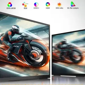 UPERFECT 120Hz Portable Monitor 18.5" IPS - Thumbnail Image 2