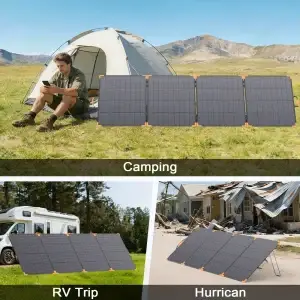 400W Bifacial Portable Solar Pane - Thumbnail Image 4