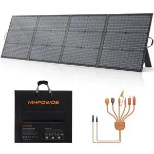 400W 220W 110W Solar Charger Portable Waterproof Foldable Solar Panel - Thumbnail Image 8