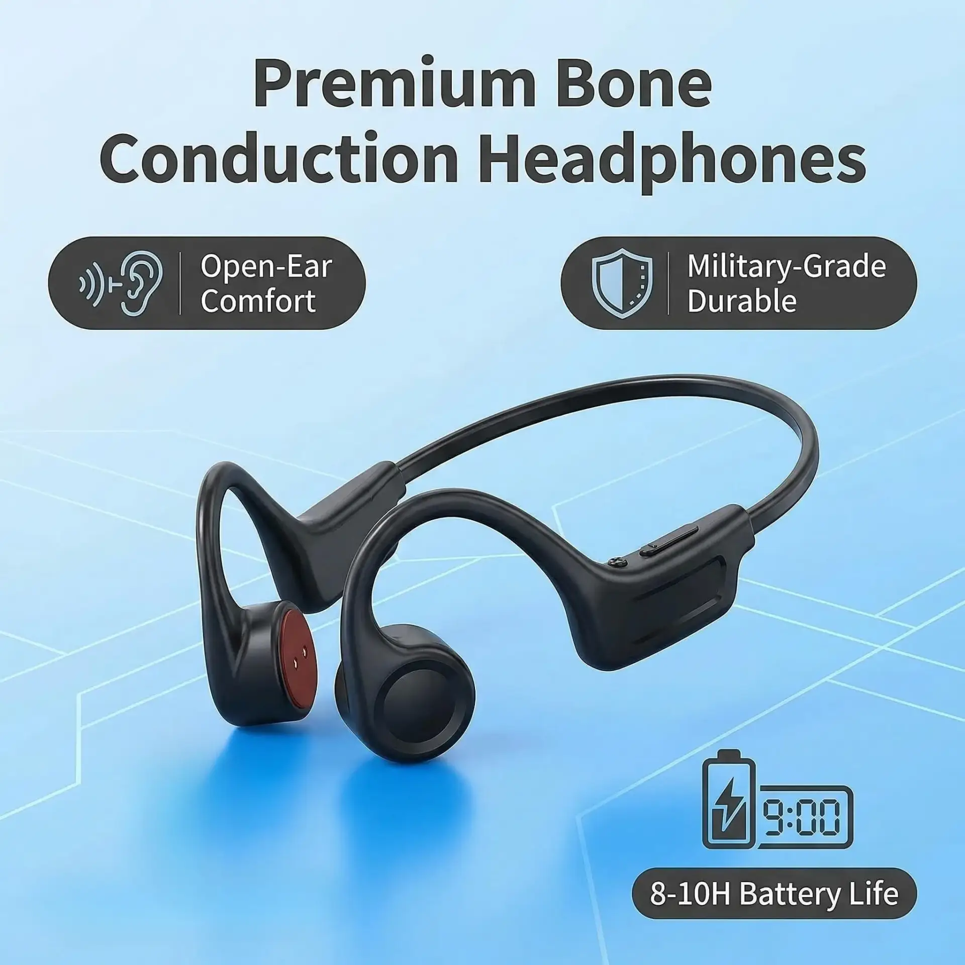 Bone Conduction Headphones - Image 1