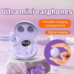Ultra Small Invisible Sleeping Earbuds Wireless Bluetooth Earphones - Thumbnail Image 5