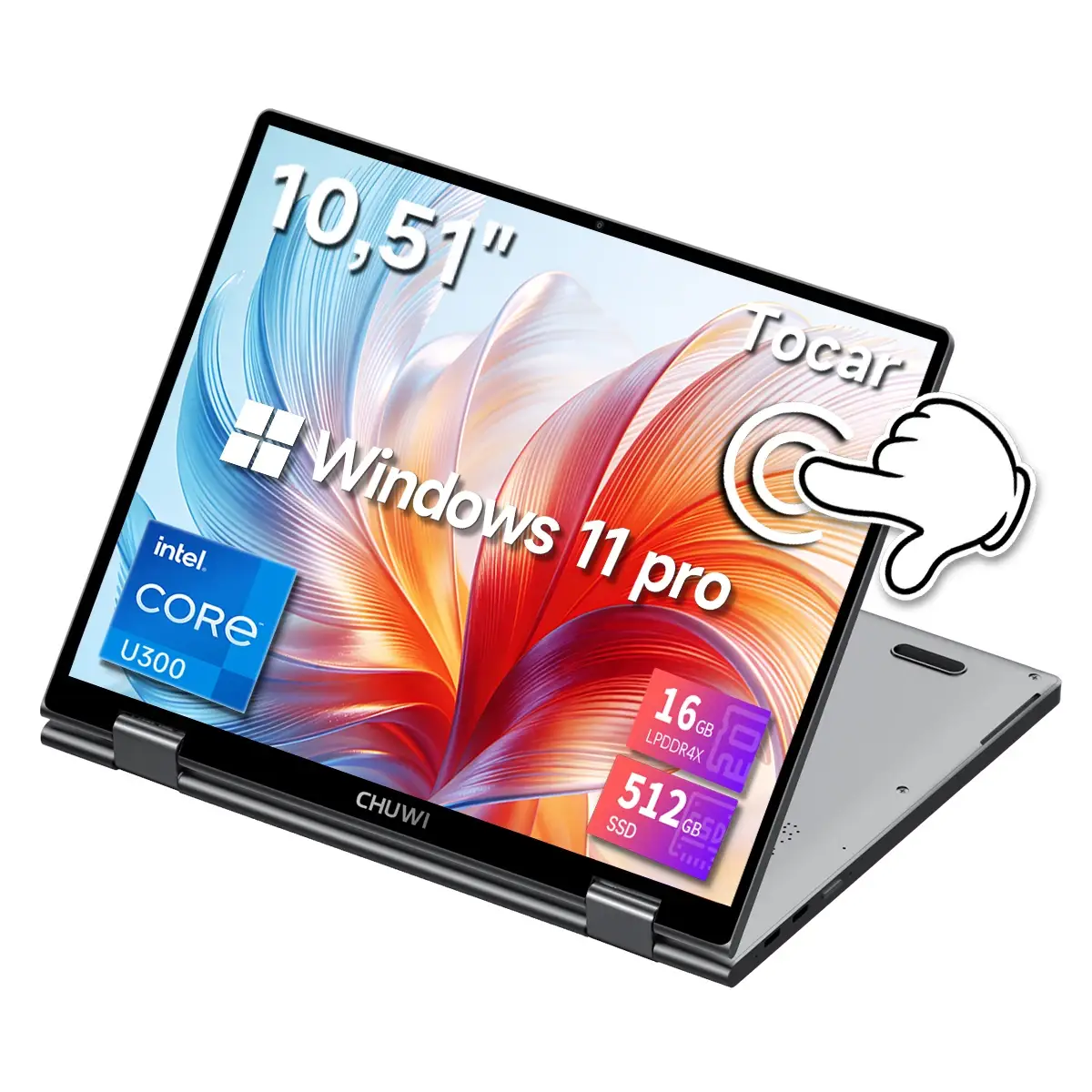 CHUWI Mini Book X Touch Screen Tablet Laptop 2-in-1 - Image 8