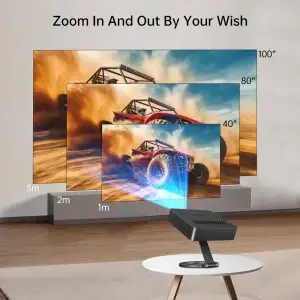 Mini Projector Portable HD 1080P - Thumbnail Image 4