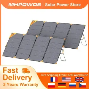 400W Bifacial Portable Solar Pane