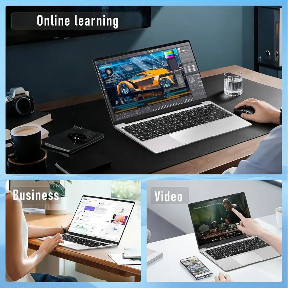 Ultra Slim Windows 11 Laptop Computer - Image 6