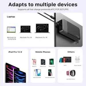 20000mah Power Bank 45W Fast Charging - Thumbnail Image 5