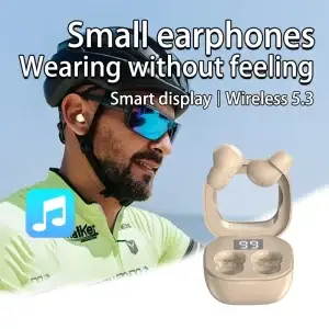 Small Headphones Wireless Bluetooth Headset - Thumbnail Image 4