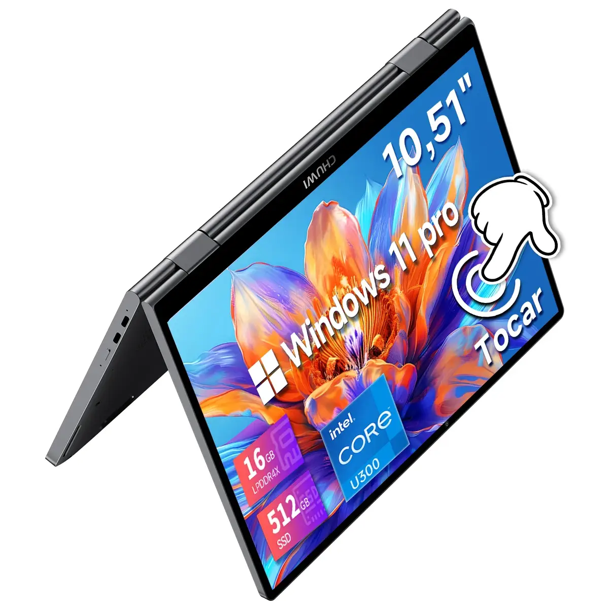 CHUWI Mini Book X Touch Screen Tablet Laptop 2-in-1 - Image 7