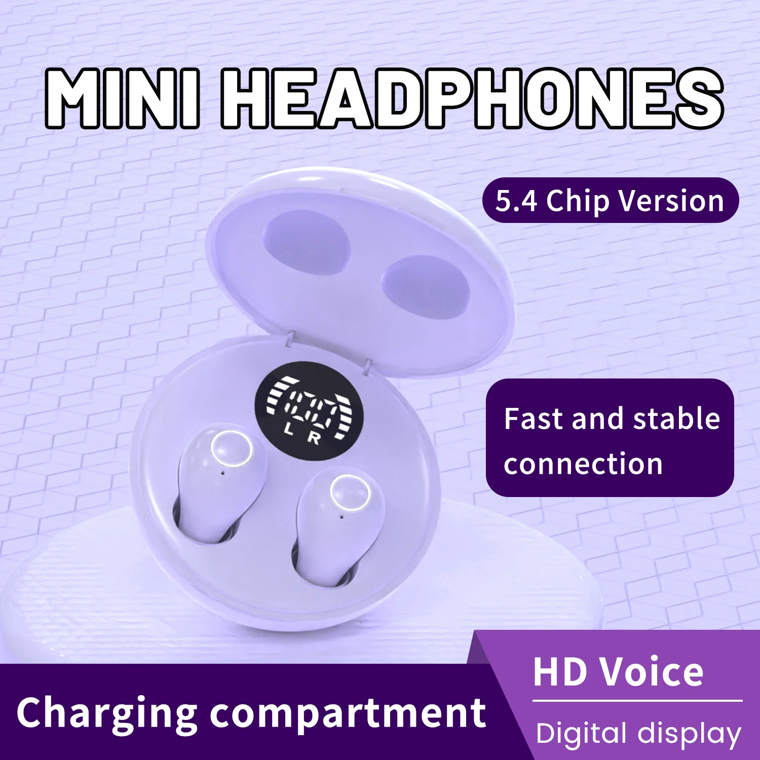 Ultra Small Invisible Sleeping Earbuds Wireless Bluetooth Earphones - Image 7