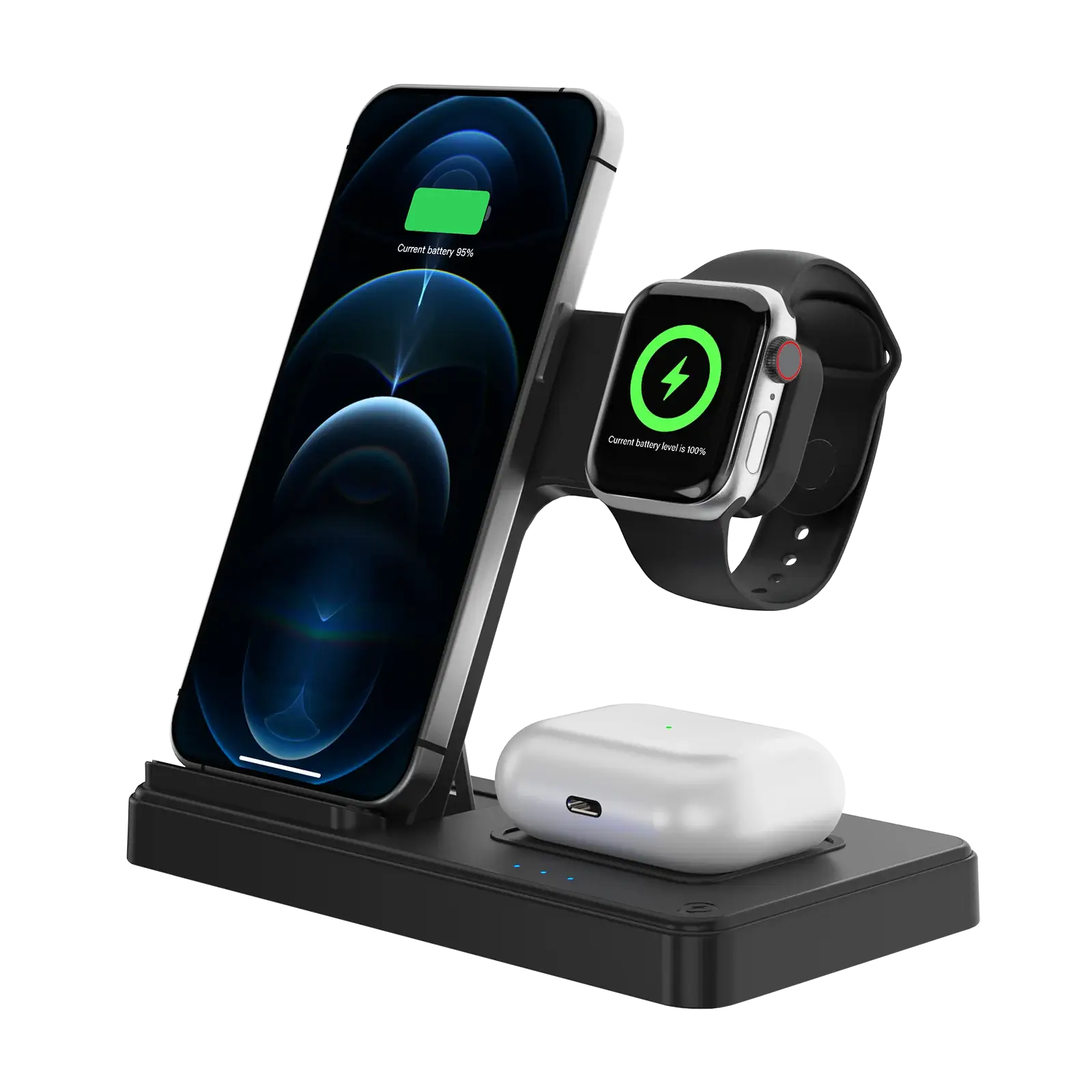 3 In 1 Wireless Charging Station - Image 1