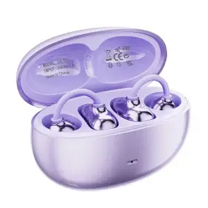 Open-Ear Clip Cordless Bluetooth 6.0 Earbuds with Ear Hook - Thumbnail Image 10