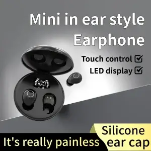 Ultra Small Invisible Sleeping Earbuds Wireless Bluetooth Earphones - Thumbnail Image 3