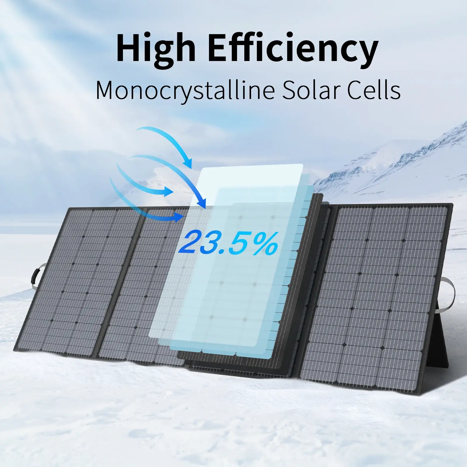 400W 220W 110W Solar Charger Portable Waterproof Foldable Solar Panel - Image 2