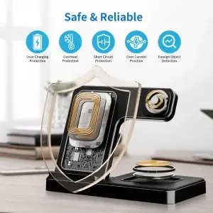 3 In 1 Wireless Charging Station - Thumbnail Image 5