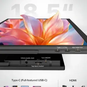 UPERFECT 120Hz Portable Monitor 18.5" IPS - Thumbnail Image 4
