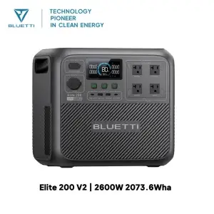 BLUETTI Elite 200 V2 Portable Power Station - Thumbnail Image 3