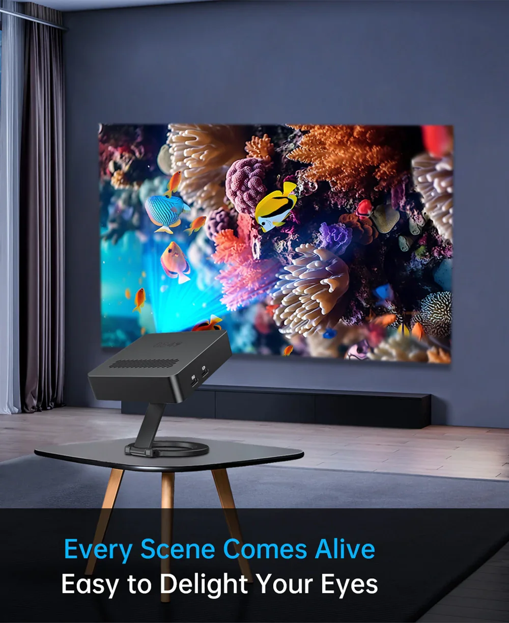 Mini Projector Portable HD 1080P - Image 2