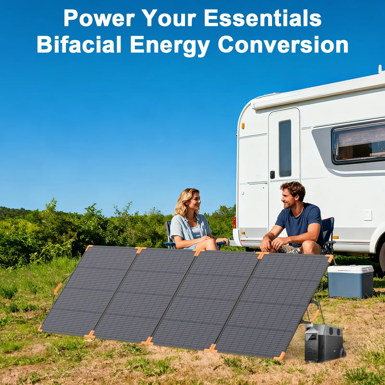 400W Bifacial Portable Solar Pane - Image 7