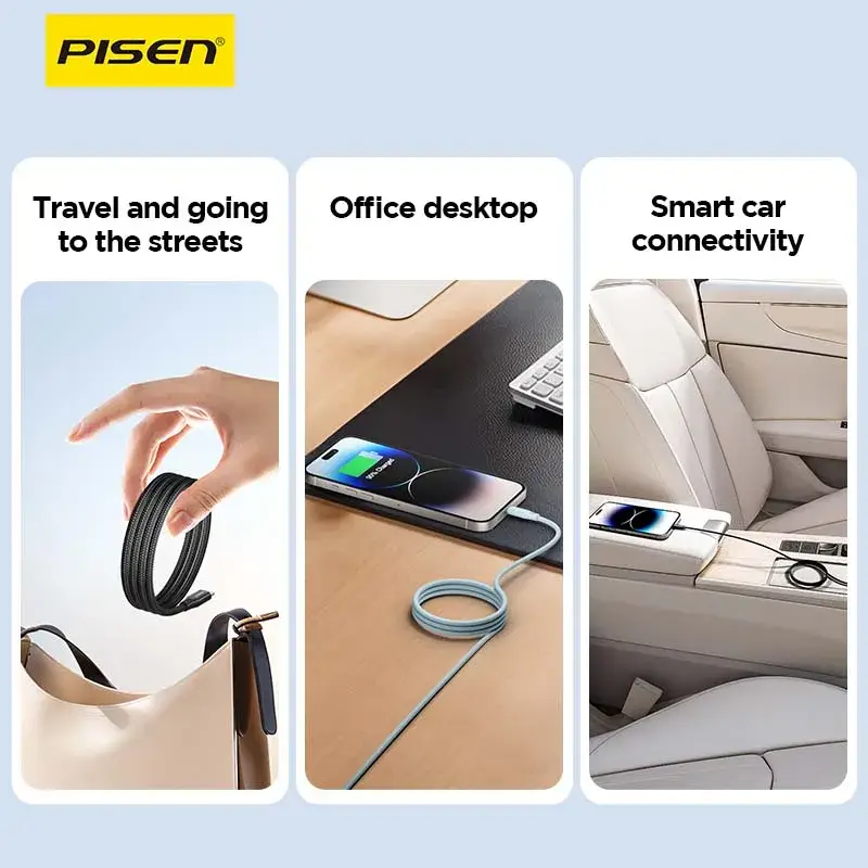Magnetic Fast Charging Cable USB-C To C - Image 5