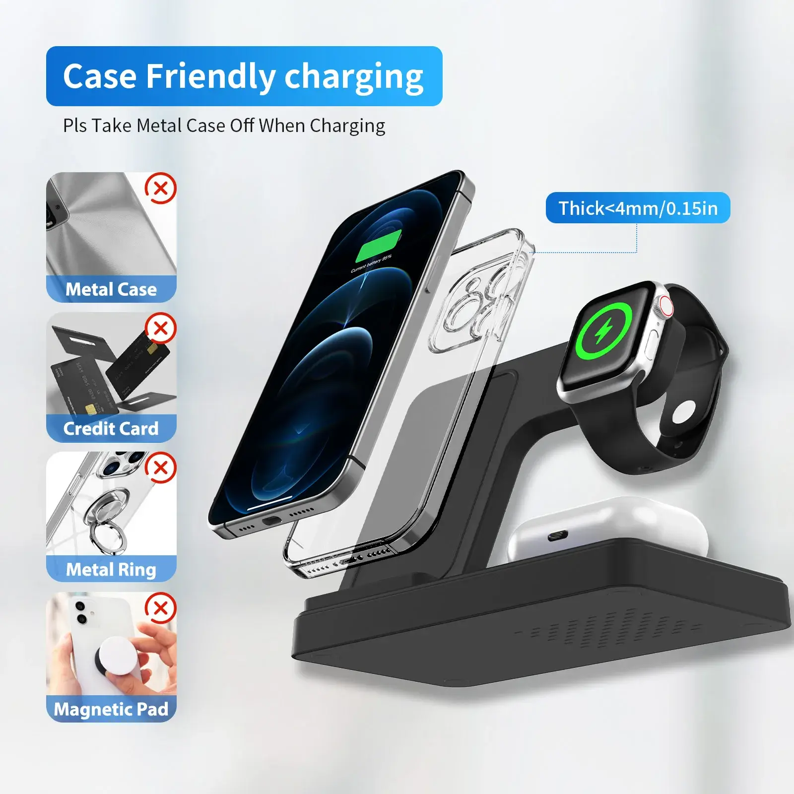 3 In 1 Wireless Charging Station - Image 6