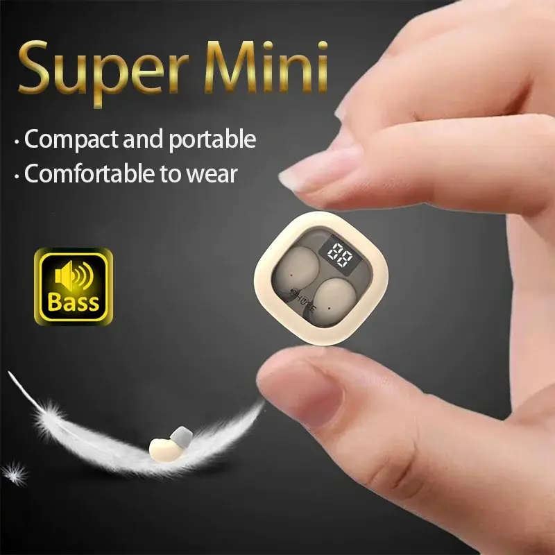Small Headphones Wireless Bluetooth Headset - Image 1