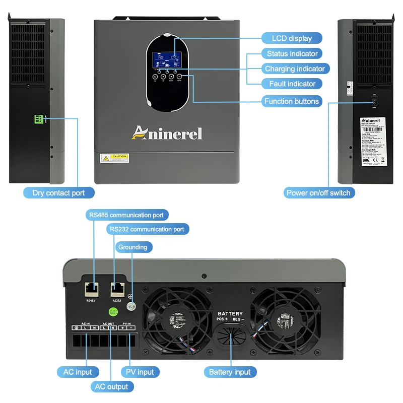 4200W 4000W 110V Hybrid Inverter Off Grid - Image 5