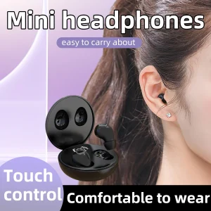 Ultra Small Invisible Sleeping Earbuds Wireless Bluetooth Earphones - Thumbnail Image 4